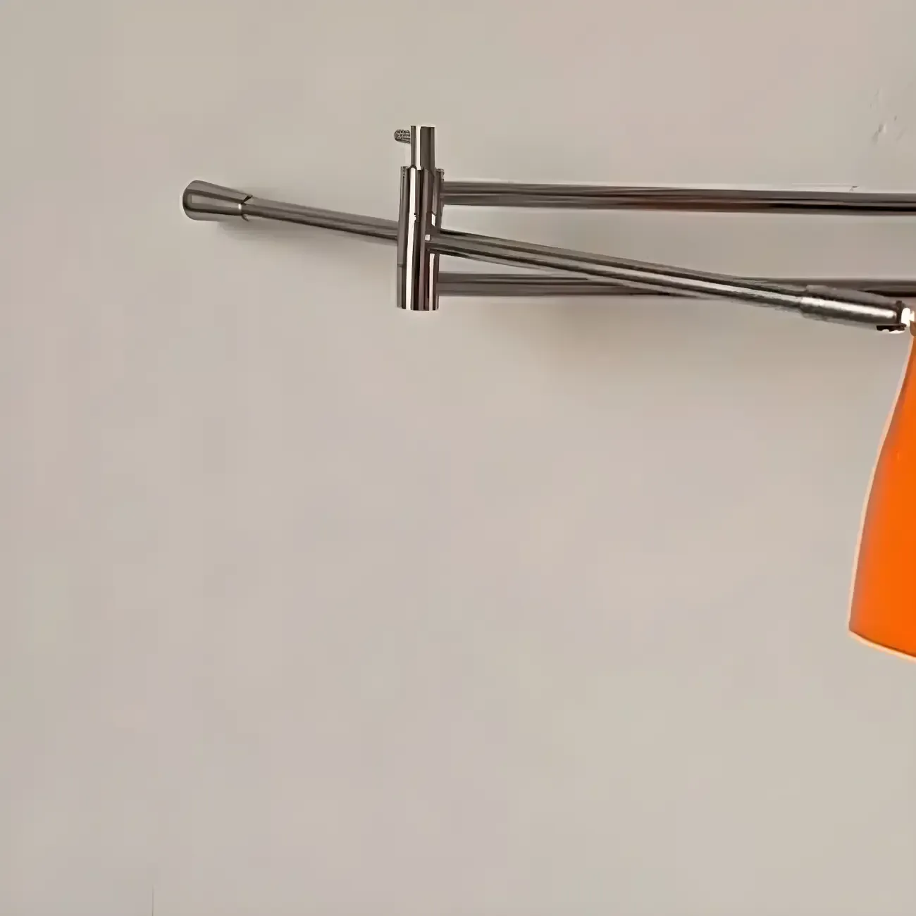 Modern Metal Clean-lined Swing Arm Wall Light