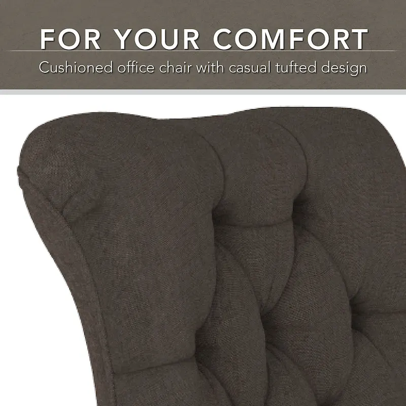 Key West Mid Back Tufted Office Chair by Bush Furniture