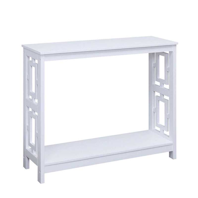 Convenience Concepts Town Square Console Table with Shelf