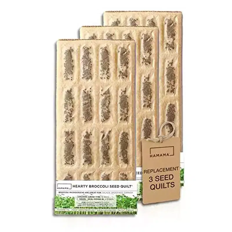 HAMAMA Culinary Cilantro Seed Quilt Refill For Home Microgreens Growing Kit - Cilantro Microgreens Seeds