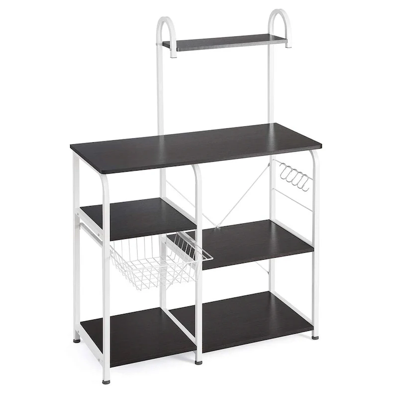 Kitchen Baker's Rack Utility 4-tier Microwave Stand