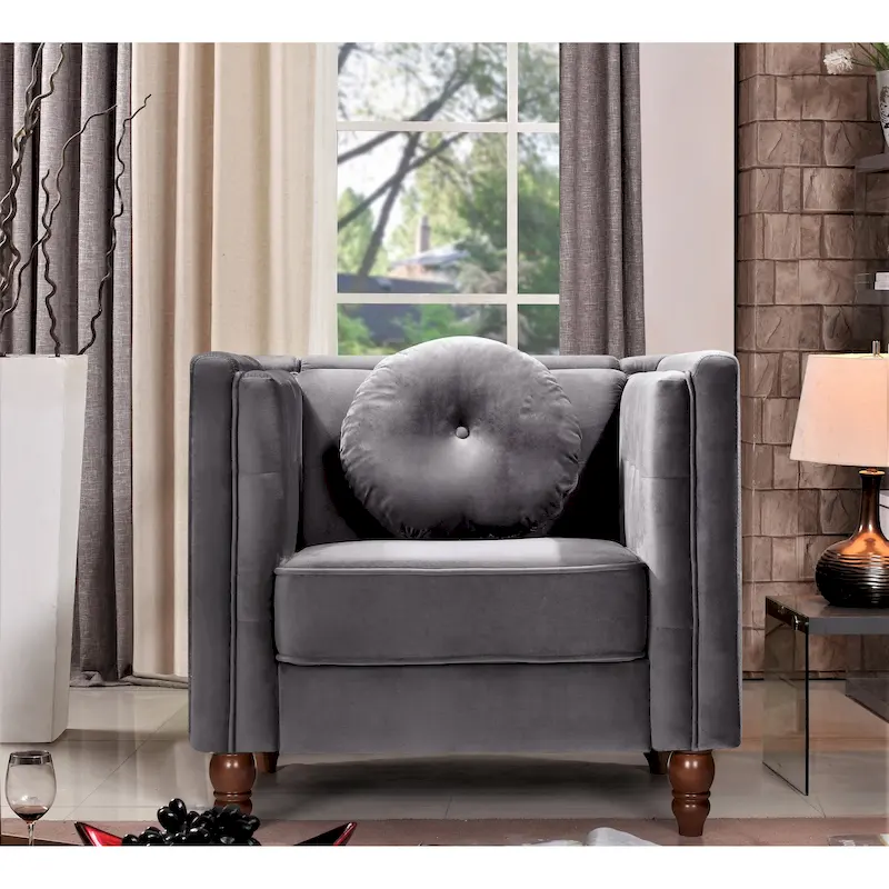 Velvet Armchair