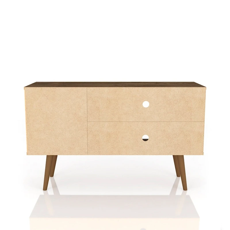 Mid-century Modern Liberty 2-shelf TV Stand