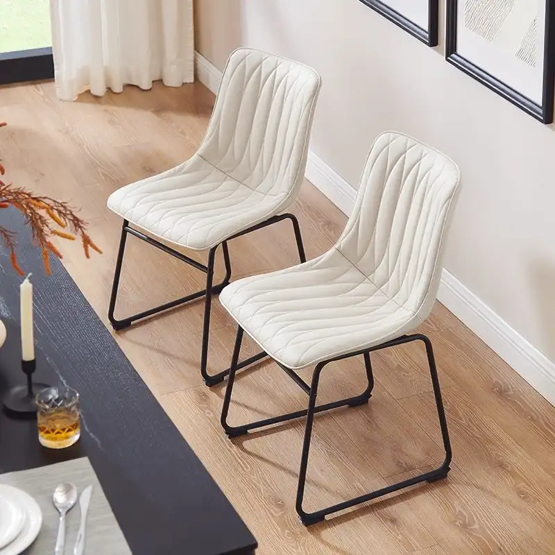 Faux Leather Dining Chair (Set of 2)