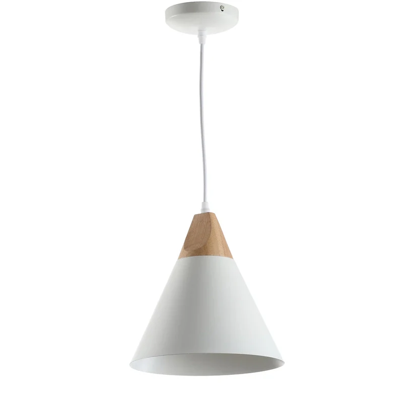 SAFAVIEH Lighting Taimi Adjustable 1-Light Led Grey Pendant - 10 x10 x12.9-84.9  - 10Wx10Dx85H