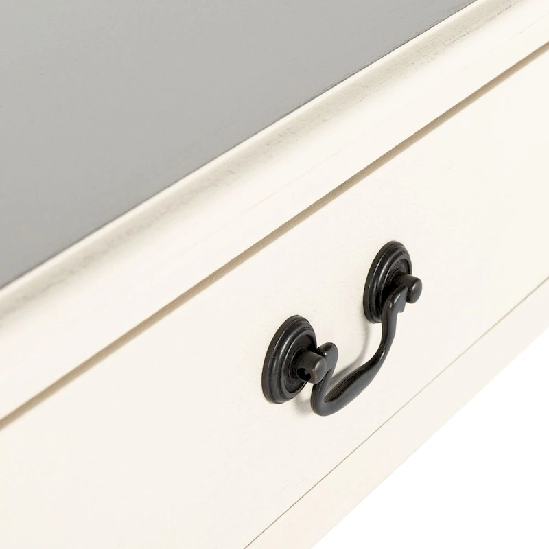 SAFAVIEH Henretta 2-Drawer Console Table - 35.5  W x 13  L x 29.5  H - 35.5  W x 13  L x 29.5  H - 36Wx13Dx30H