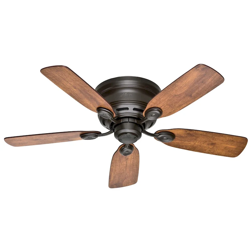 Hunter Low-profile 42-inch White 5-blade Ceiling Fan