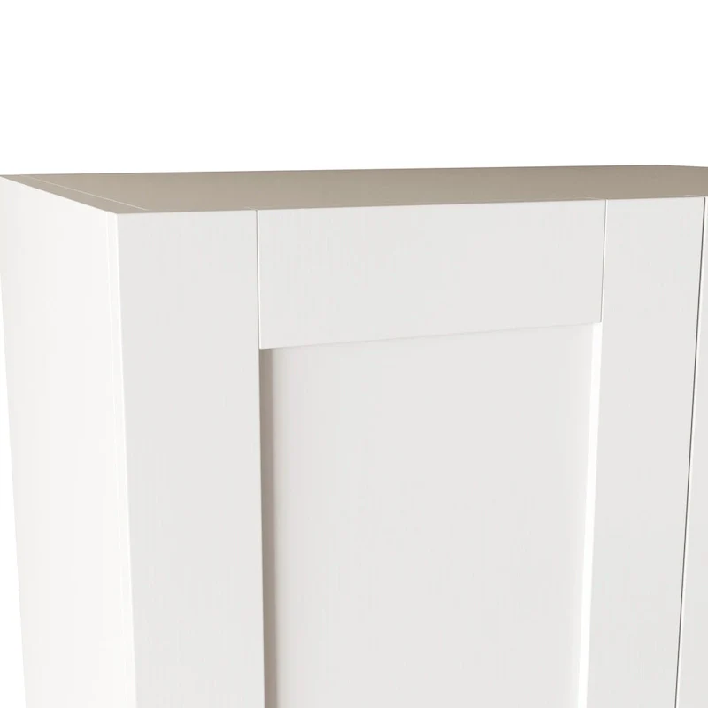 High Wardrobe/Armoires with 3 Shelves