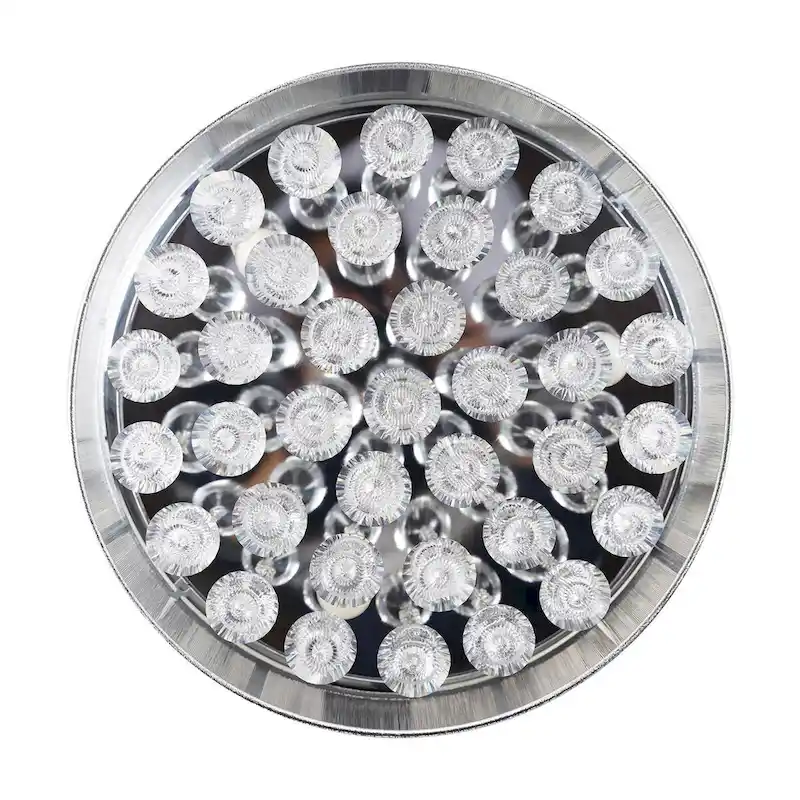 36-in Modern Chrome 3-Blades Crystal Retractable Chandelier Ceiling Fan with Remote and Light Kit - 36 Inches