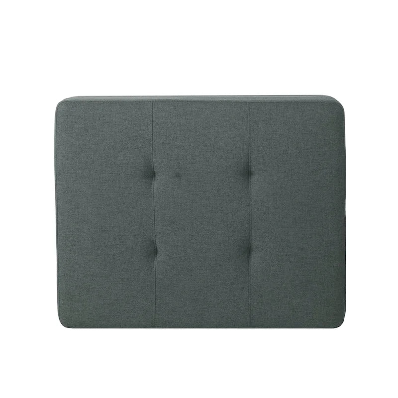 Tufted Fabric Ottoman