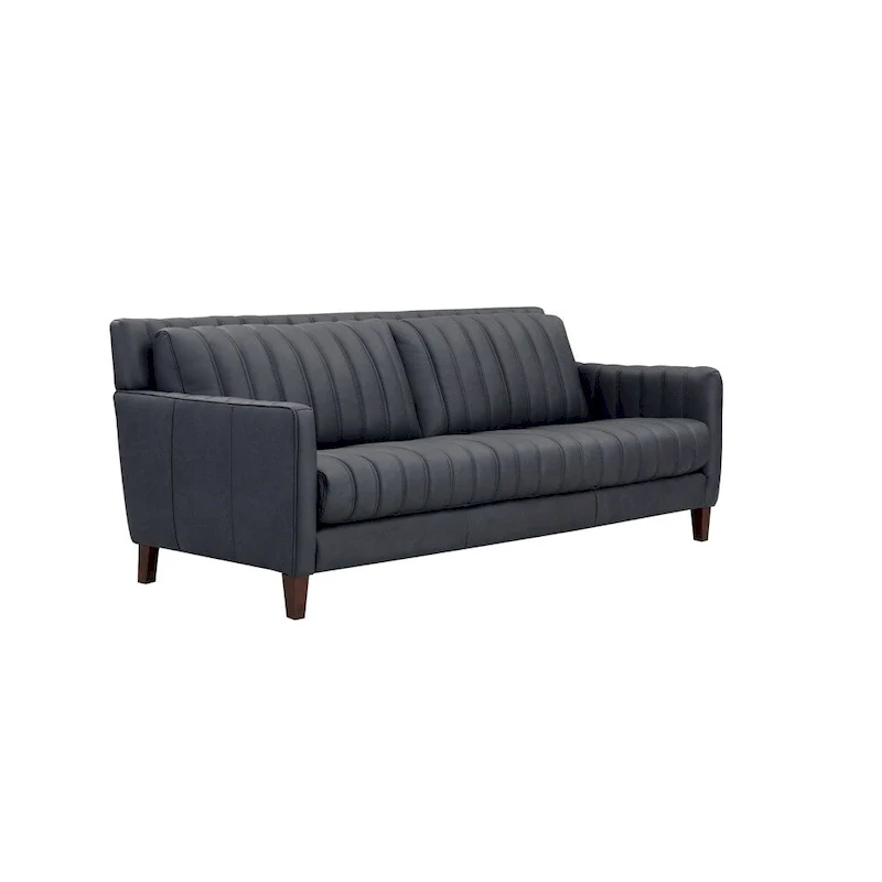 Hydeline Ennis Top Grain Leather Sofa Loveseat and Chair Set - Sofa, Loveseat, Chair