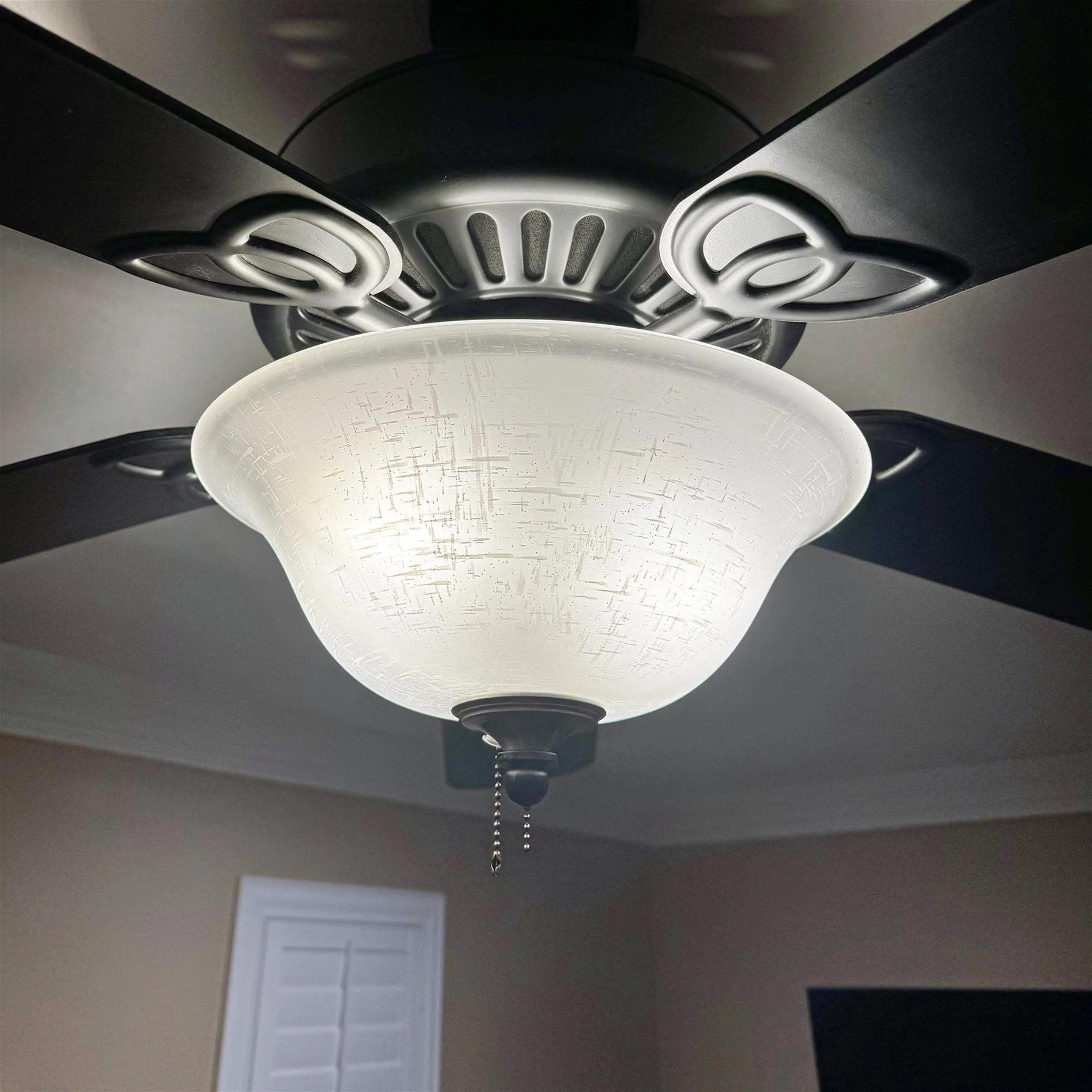 13 Hunter / Hampton Bay / Harbor Breeze Fan White Linen Glass Replacement / Upgrade