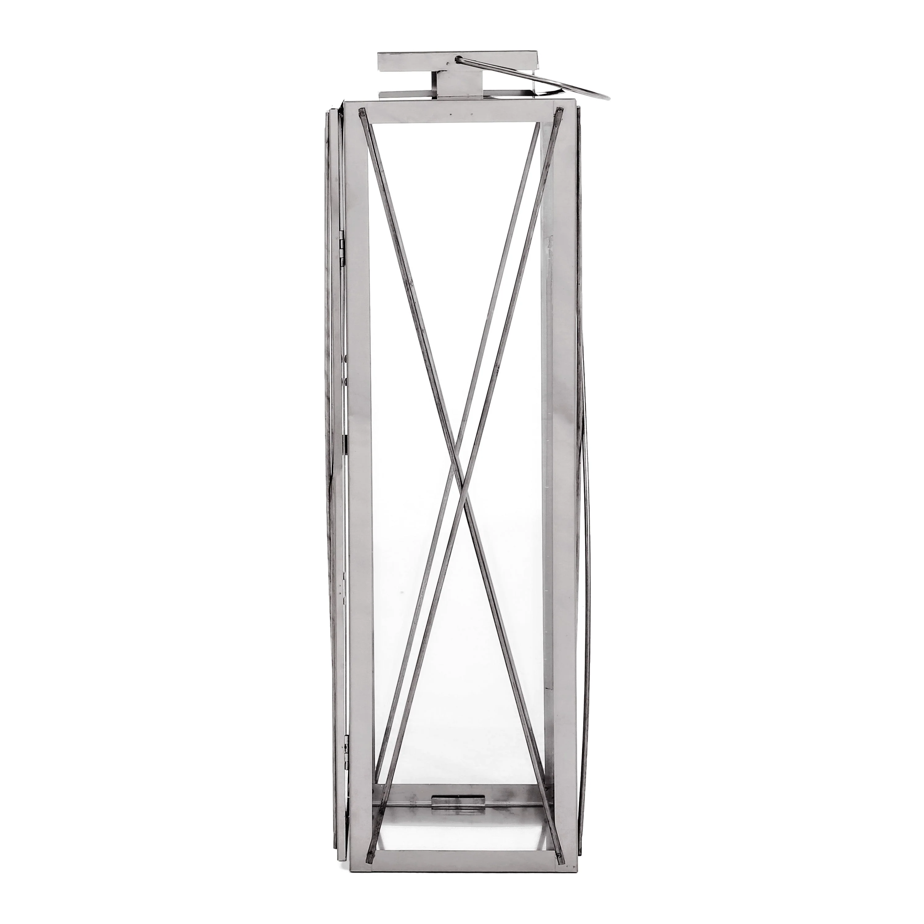 Elwick 22 Modern Stainless Steel Lantern