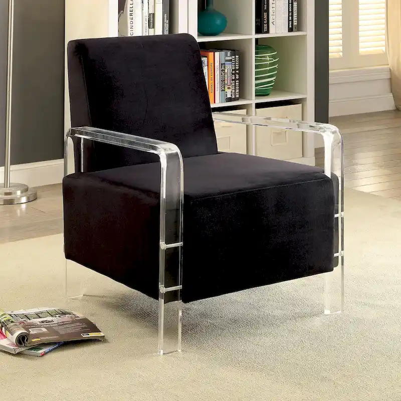 Fall Contemporary Flannelette Padded Accent Chair