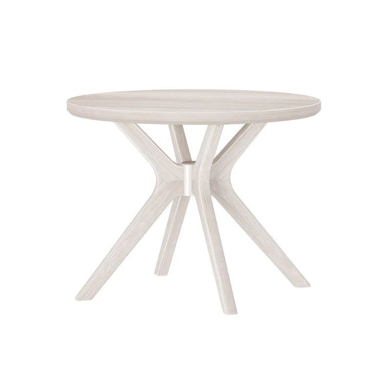 Plank and Beam Verso Cross Leg Round Dining Table - 38