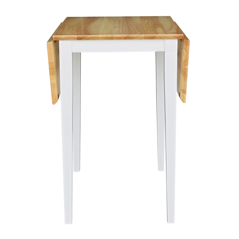 International Concepts Small Drop Leaf Shaker Style Dining Table