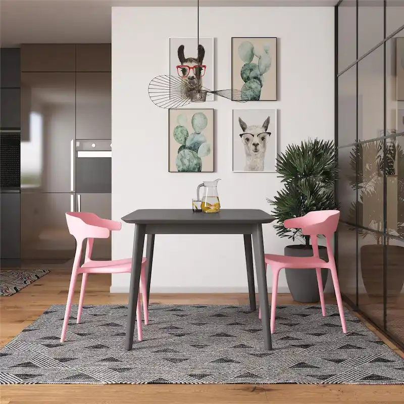 The Novogratz Poolside Felix Stackable Dining Chairs