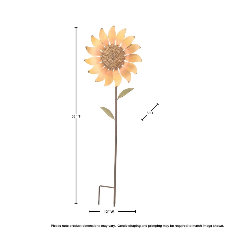 Garden Sunflower Stake 11.25 D 36 T - 11.25