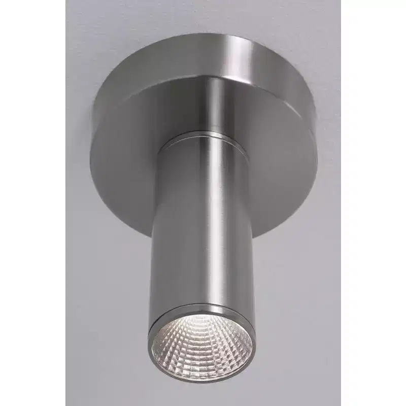 AFX Beverly 1 - Light Flush Mount in Satin Nickel