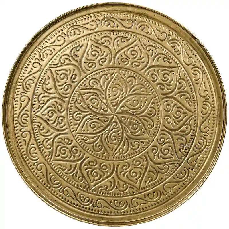 Black Round Coffee Table 24