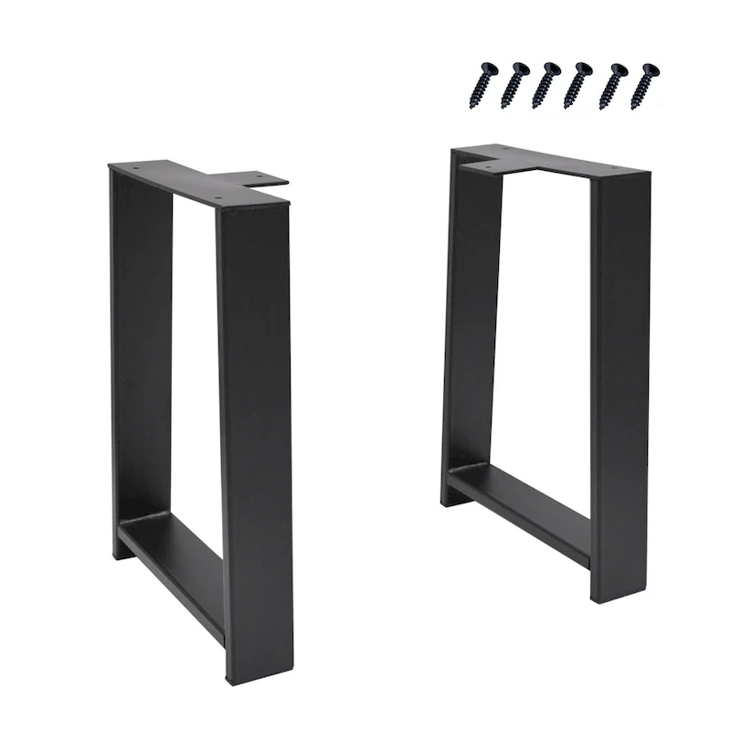 H Type Square Tube Heavy Duty Table Legs 16 Height Legs for Furniture