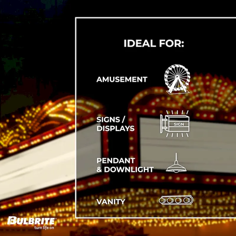 Bulbrite Pack of (24) 40 Watt Dimmable G25 Incandescent Light Bulbs with Medium (E26) Base, 2700K Warm White Light