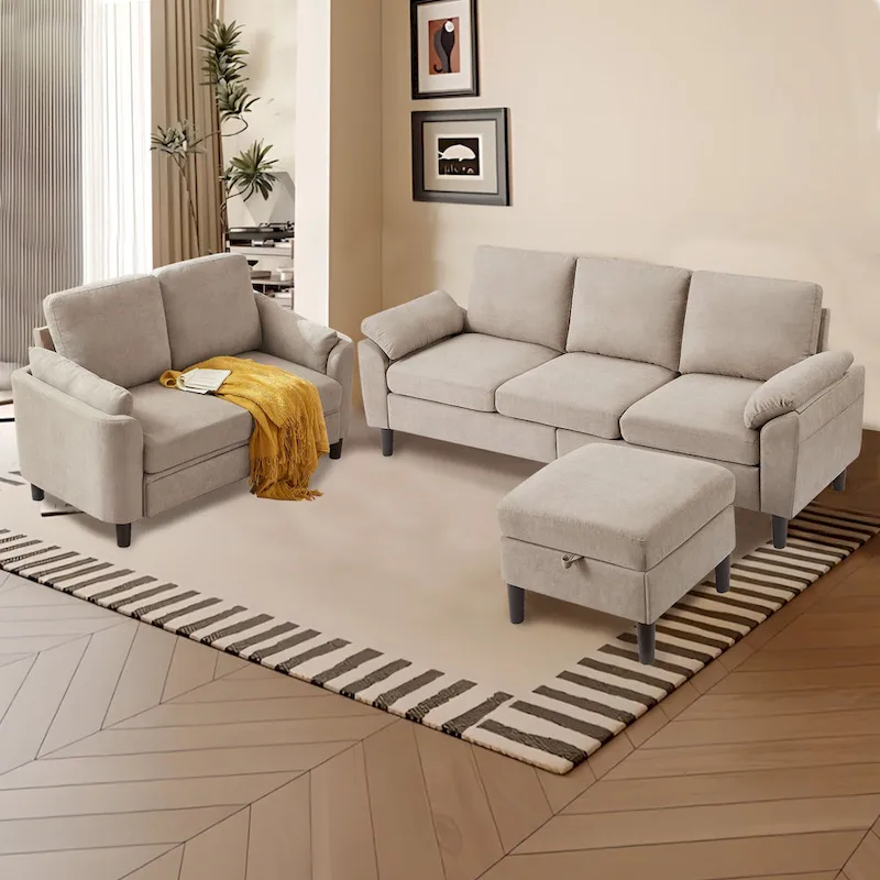 3 Piece Living Room Sets