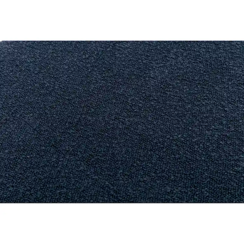 Modern New Boucle Fabric Loveseat Ottoman Footstool Bedroom Bench Shoe Bench With Gold Metal Legs