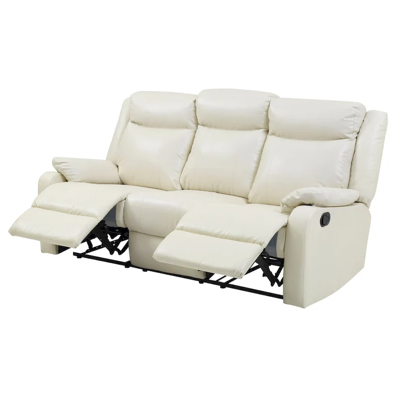 Ward Faux Leather Double Reclining Sofa