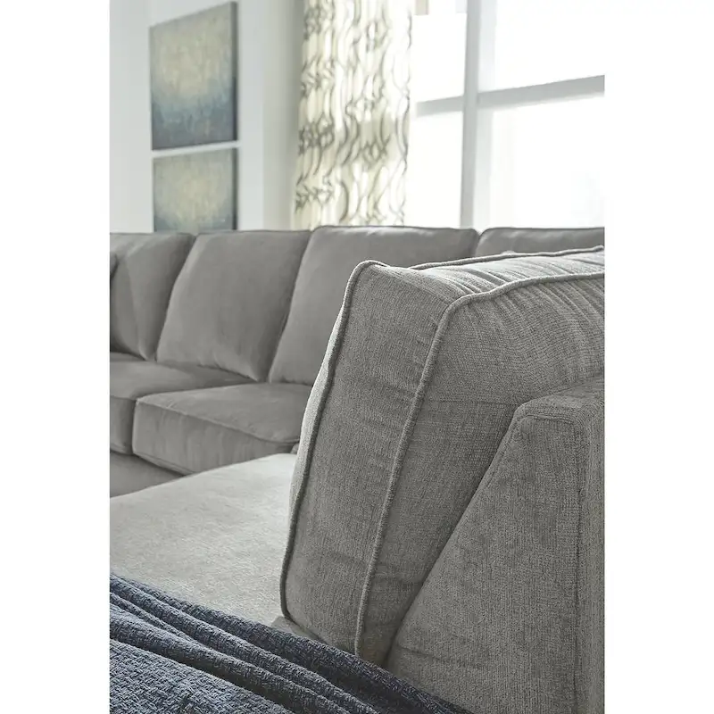 Signature Design by Ashley Altari Gray 2-Piece Sectional with Chaise - 110W x 90D x 37H