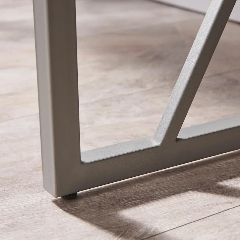 Collapsible Slatted Mission Writing Computer Desk