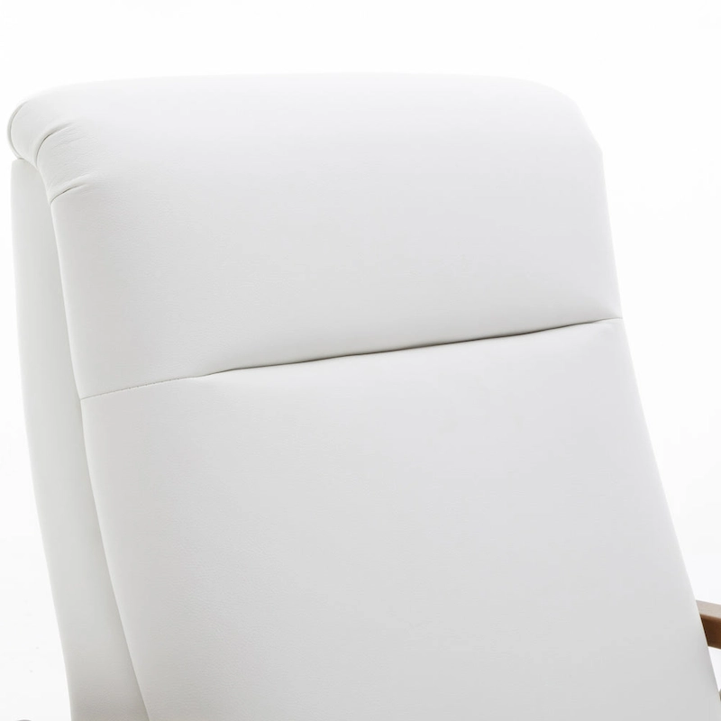 Sienna Upholstered Wood Push Back Recliner by Greyson Living