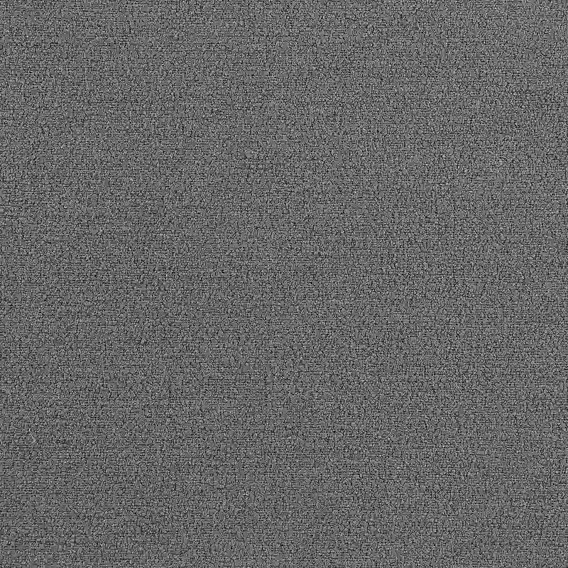 Best Quality Furniture Teddy Fabric Chrome Dining Chairs (Set of 2) - N/A