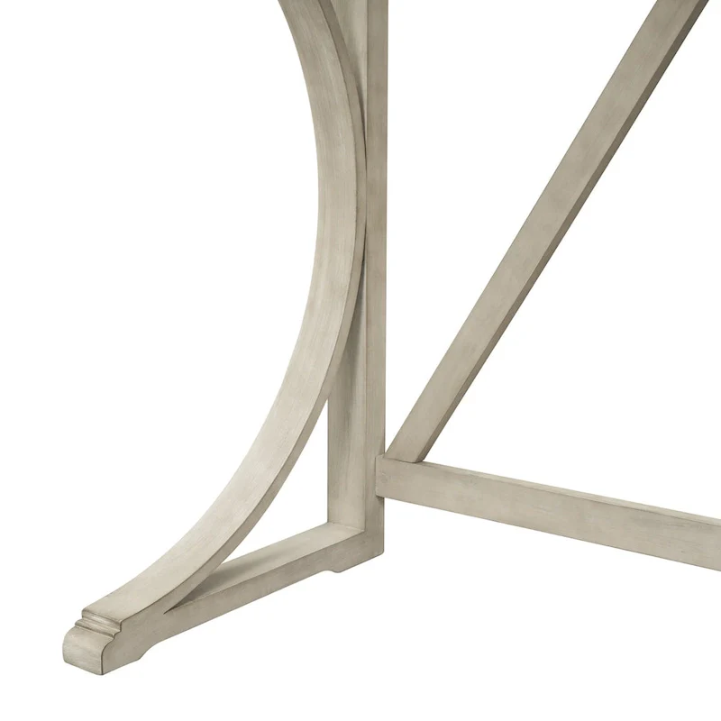 Farmhouse 3-Piece Counter Height Dining Table Set