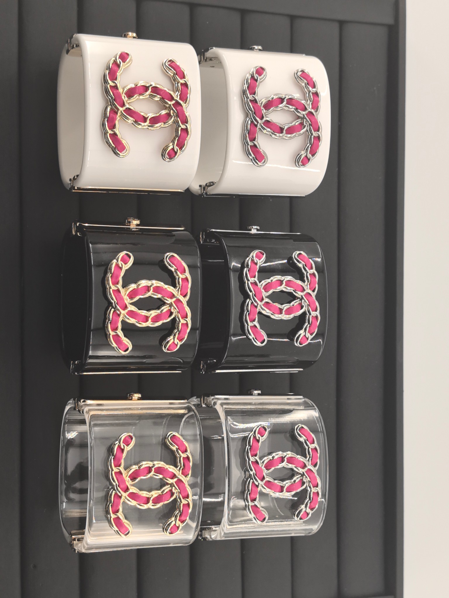 CCS079 CC acrylic cuff bracelet - ccjewelryacc