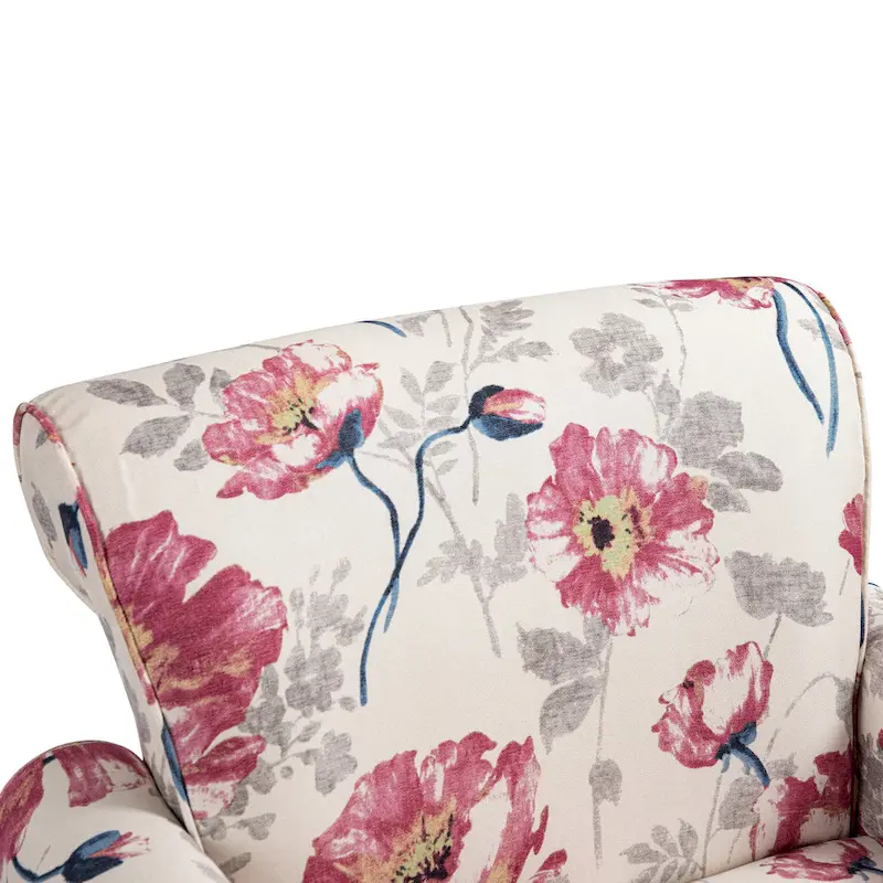 Living Room Armchair with Nailhead Trim - 29.9 W x 29.9 H x 32.9 D