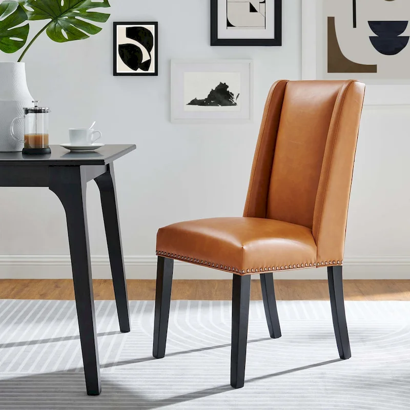 Baron Vegan Leather Dining Chair