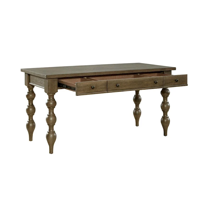Americana Farmhouse Dusty Taupe Writing Desk