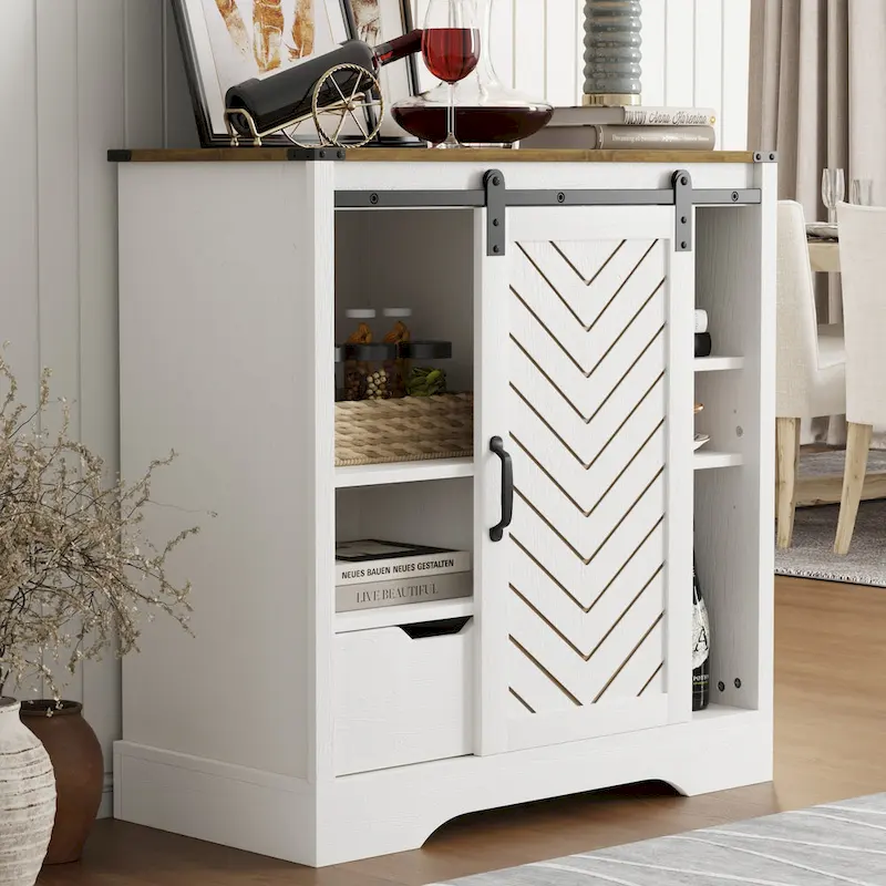 Accent Cabinet with Drawers - N/A