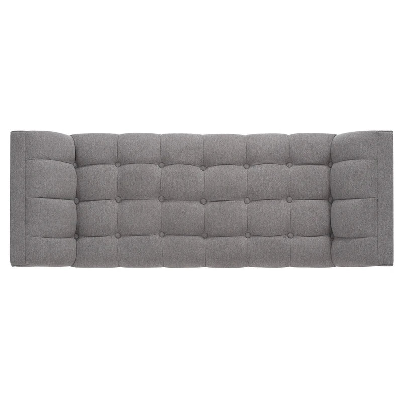 SAFAVIEH Couture Mlfrid Tufted Bench - 53.2 W x 20.9 L x 20.9 H - 53Wx21Dx21H