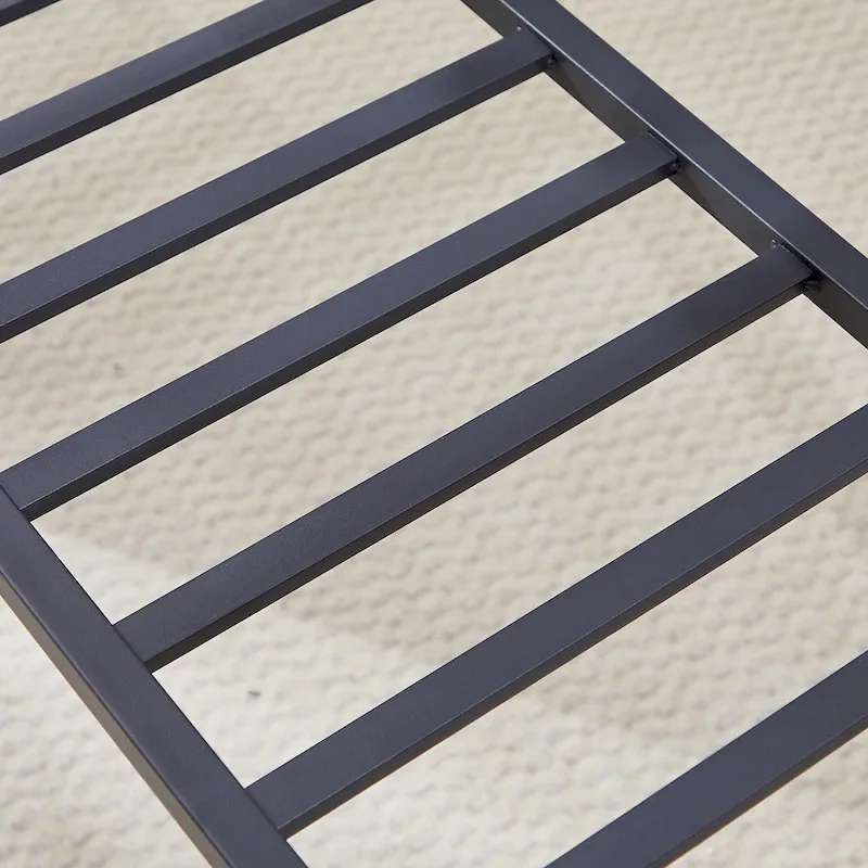 Industrial Folding Dining Table with Steel Frame