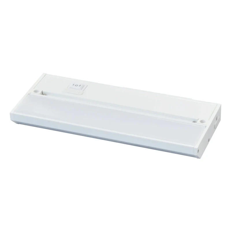 Noble Pro 9-inch White LED Under Cabinet, White Polycarbonate Shade