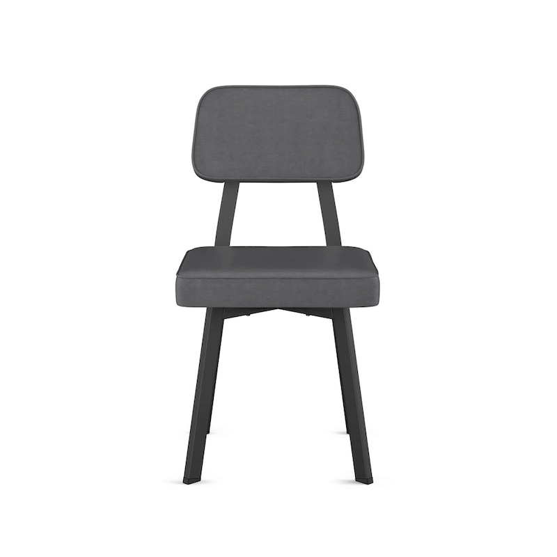 Amisco Clarkson Upholstered Dining Chair with Metal Legs