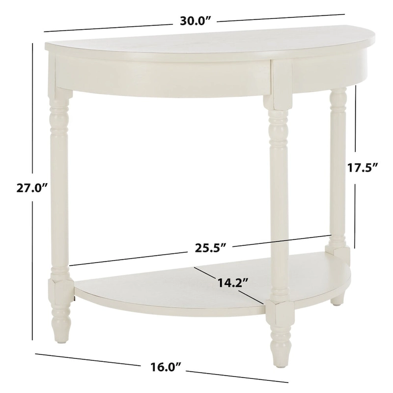 SAFAVIEH Lillis Console Table - 30 x 16 x 27 - 30Wx16Dx27H