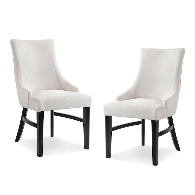 Furniture of America Kieran Farmhouse 5-Piece Black Wooden Dining Set