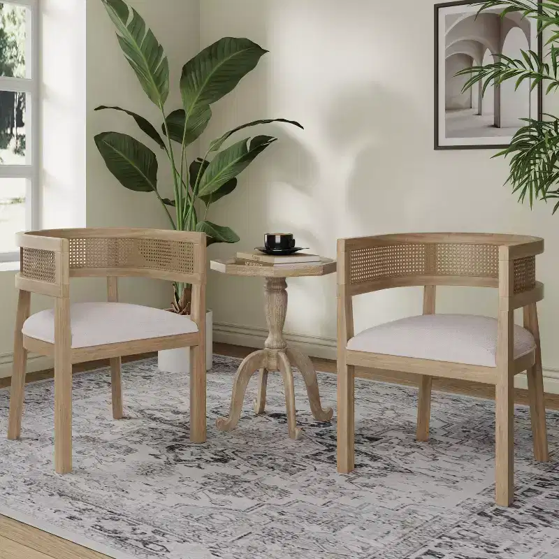 Christopher Knight Home Alger 3 Pieces French Country Upholstered Seating Set