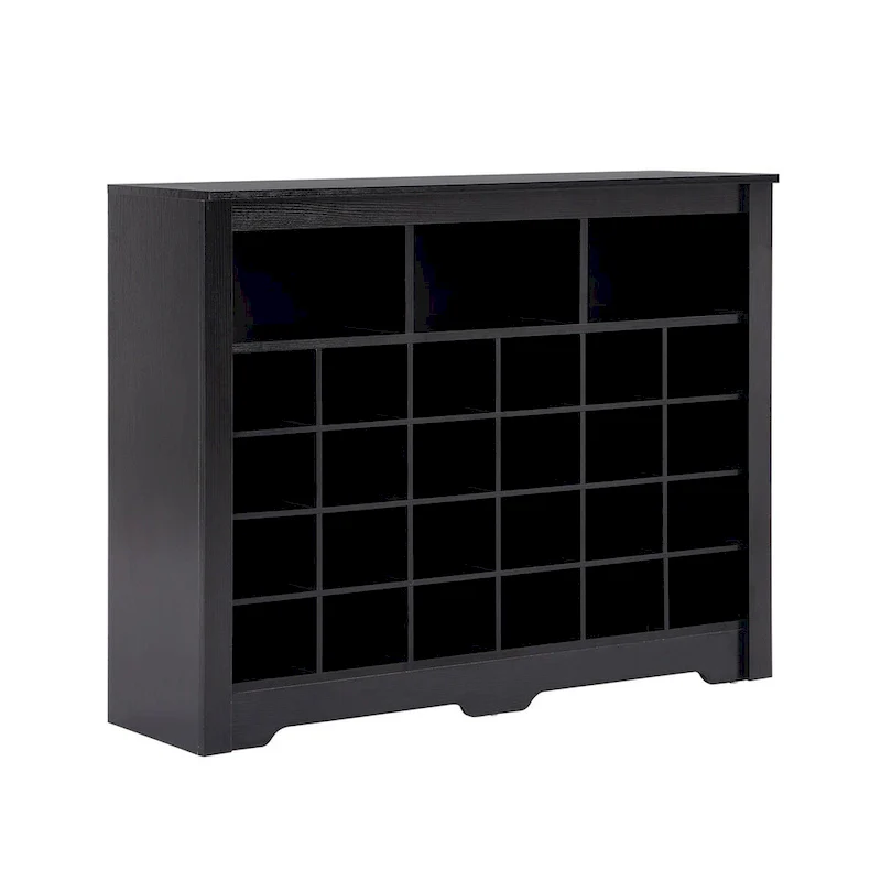 Merax Sleek Design 24 Shoe Cubby Console