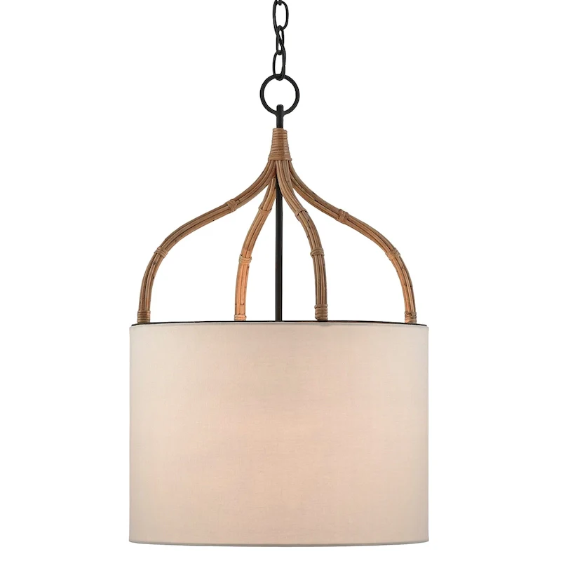 Currey & Company Dunning Pendant - 24.25 h x 15.5 dia
