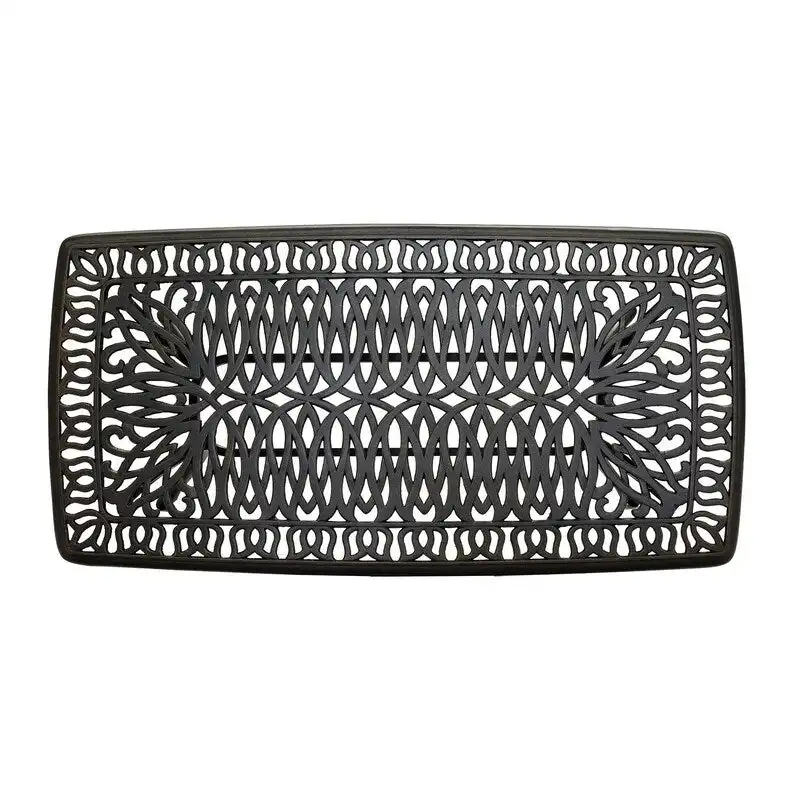 Havenside Home Saybrook Cast Rectangle Coffee Table