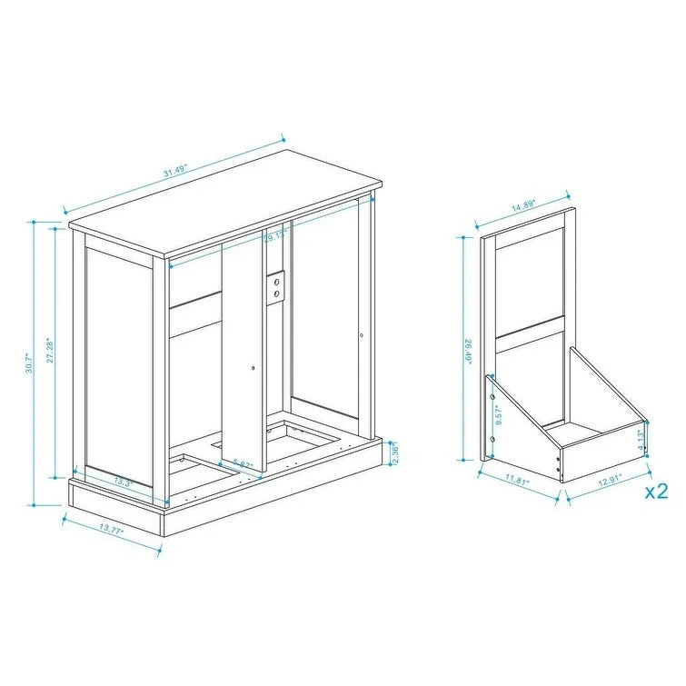 136 U-Shaped Chenille Cloud Sectional Sofa with Dual Ottomans